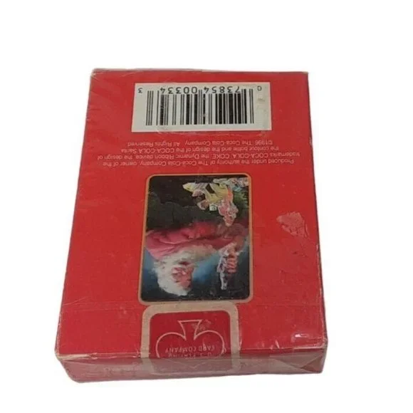 Vintage‎ 1996 Coca Cola Coke Santa Claus Christmas Red Playing Cards Seal… - Picture 7 of 8